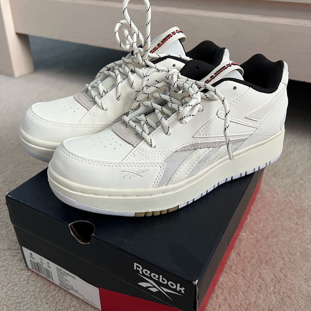 NWOT Reebok Court Double Mix Women’s Sneakers Size 8